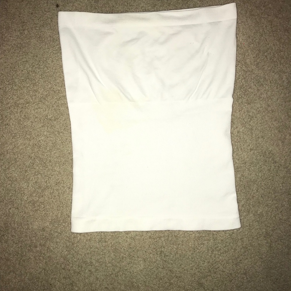 White tube top